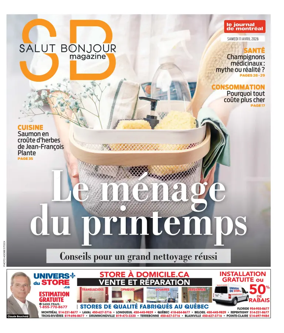 Cover of Le Journal de Montreal - Salut Bonjour Magazine