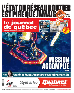 Cover of Le Journal de Quebec