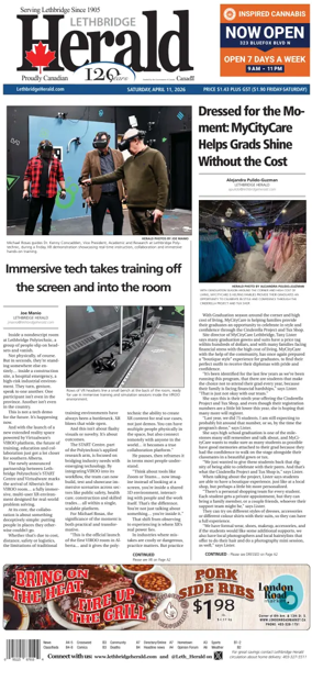 Cover of Lethbridge Herald