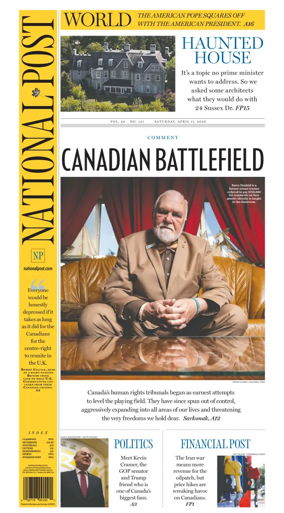 Cover of National Post - (National Edition)