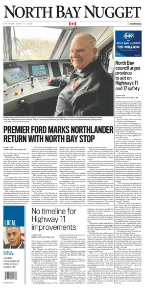 Cover of North Bay Nugget
