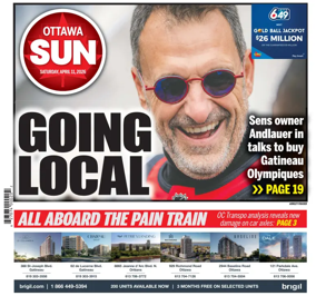 Cover of Ottawa Sun