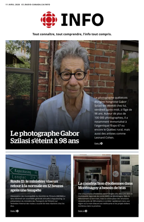 Cover of Radio-Canada Info