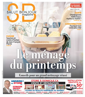 Cover of Le Journal de Quebec - Salut Bonjour Magazine