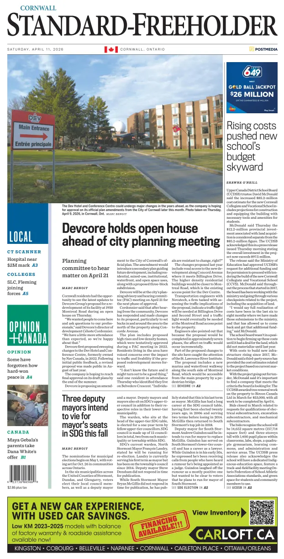 Cover of Standard-Freeholder (Cornwall)