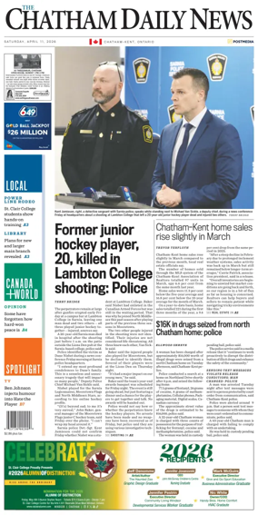 Cover of The Chatham Daily News