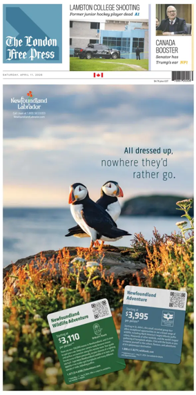 Cover of The London Free Press