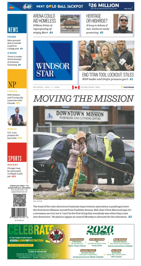 Cover of Windsor Star