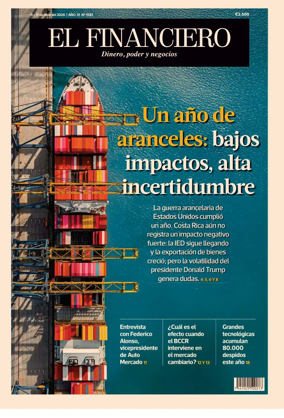 Cover of El Financiero (Costa Rica)