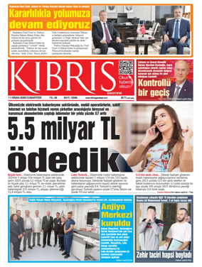 Cover of Kibris Gazetesi