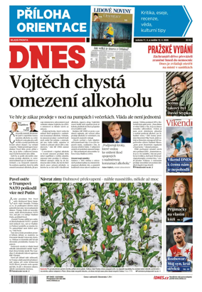 Cover of Dnes Prague Edition