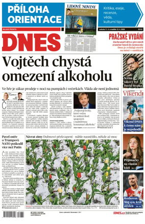 Cover of MF DNES