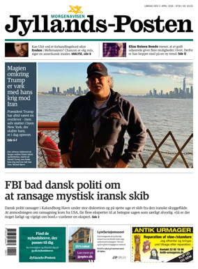 Cover of Jyllands-Posten