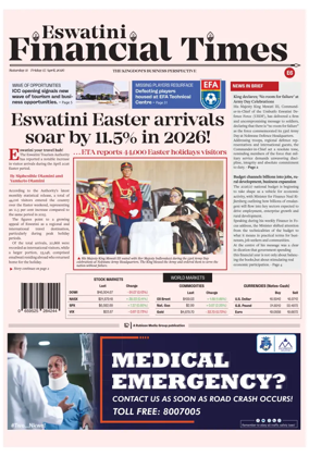 Cover of Eswatini Financial Times
