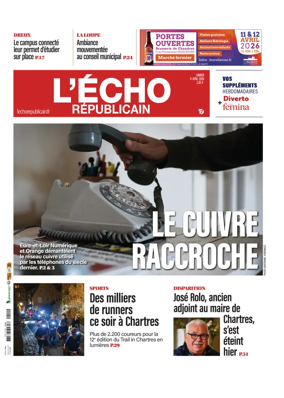 Cover of L'Echo Republicain
