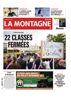Cover of La Montagne (Montlucon)