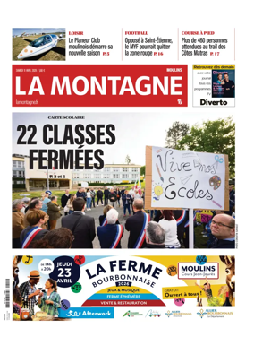 Cover of La Montagne (Moulins)