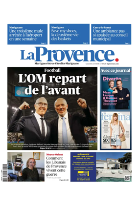 Cover of La Provence Martigues-Istres-Vitrolles-Marignane