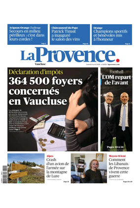 Cover of La Provences Vaucluse