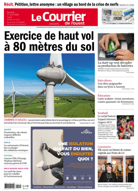 Cover of Le Courrier de l’Ouest (Angers)