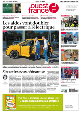 Cover of Ouest France (Caen - Bayeux - Falaise - Vire)