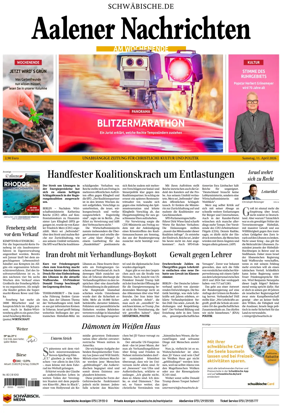 Cover of Aalener Nachrichten