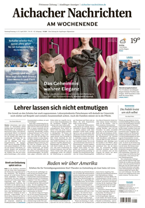 Cover of Aichacher Nachrichten