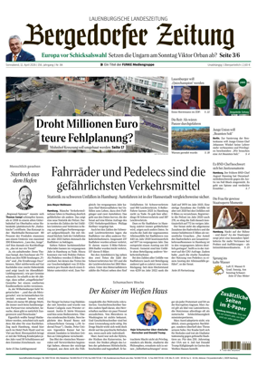 Cover of Bergedorfer Zeitung