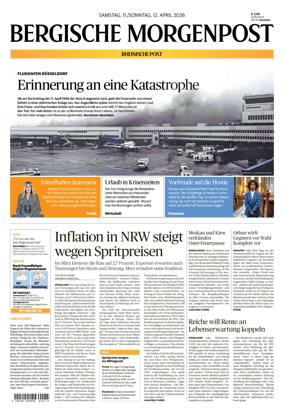 Cover of Bergische Morgenpost Wermelskirchen/Huckeswagen/Radevormwald