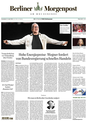 Cover of Berliner Morgenpost