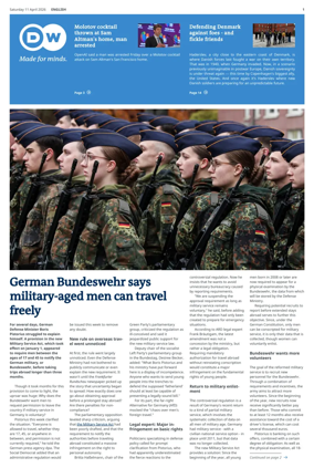 Cover of Deutsche Welle (English edition)