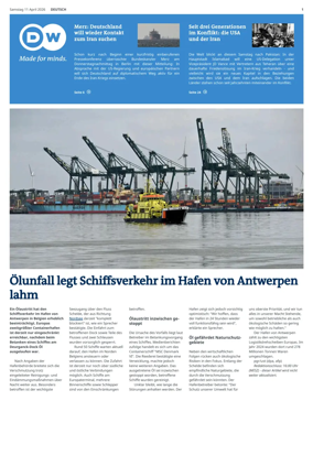 Cover of Deutsche Welle (German edition)