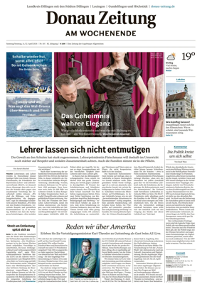 Cover of Donau Zeitung
