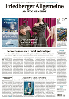 Cover of Friedberger Allgemeine