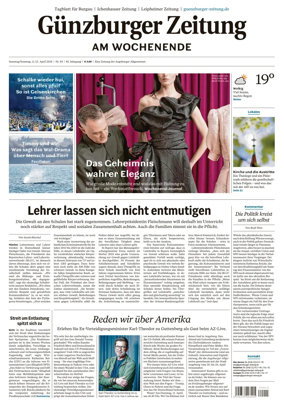 Cover of Guenzburger Zeitung