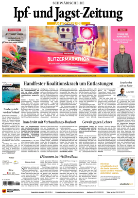 Cover of Ipf- und Jagst-Zeitung