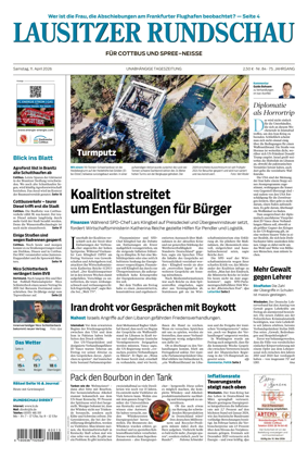 Cover of Lausitzer Rundschau