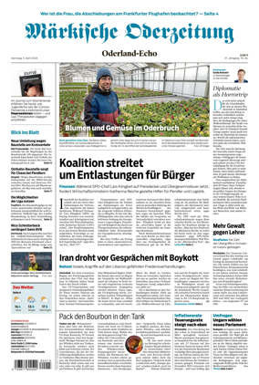 Cover of Markische Oderzeitung Oderland-Echo