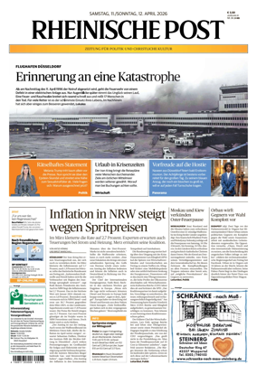 Cover of Rheinische Post Duesseldorf Meerbusch