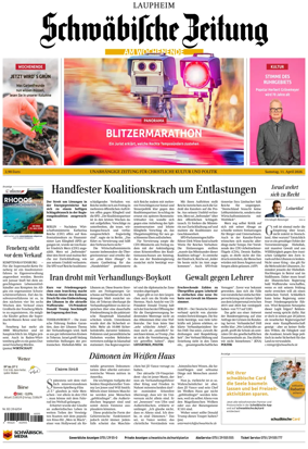 Cover of Schwabische Zeitung (Laupheim)