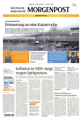 Cover of Solinger Bergische Morgenpost/Remscheid