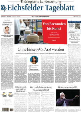 Cover of Thuringische Landeszeitung (Eichsfeld)