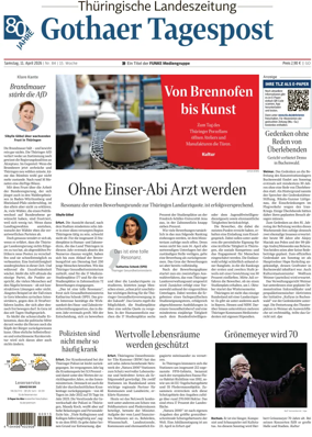 Cover of Thuringische Landeszeitung (Gotha)