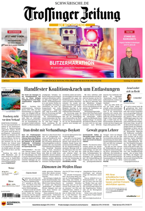 Cover of Trossinger Zeitung