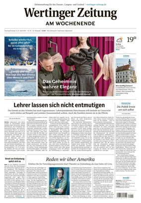 Cover of Wertinger Zeitung