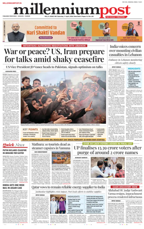 Cover of Millennium Post