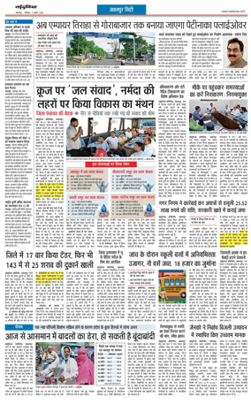 Cover of Nai Dunia - Jabalpur