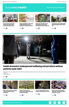 Cover of Euronews Health (English) Compiled Edition