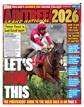 Cover of Irish Daily Star - Starbets