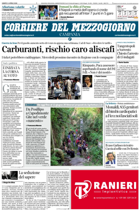 Cover of Corriere del Mezzogiorno (Campania)